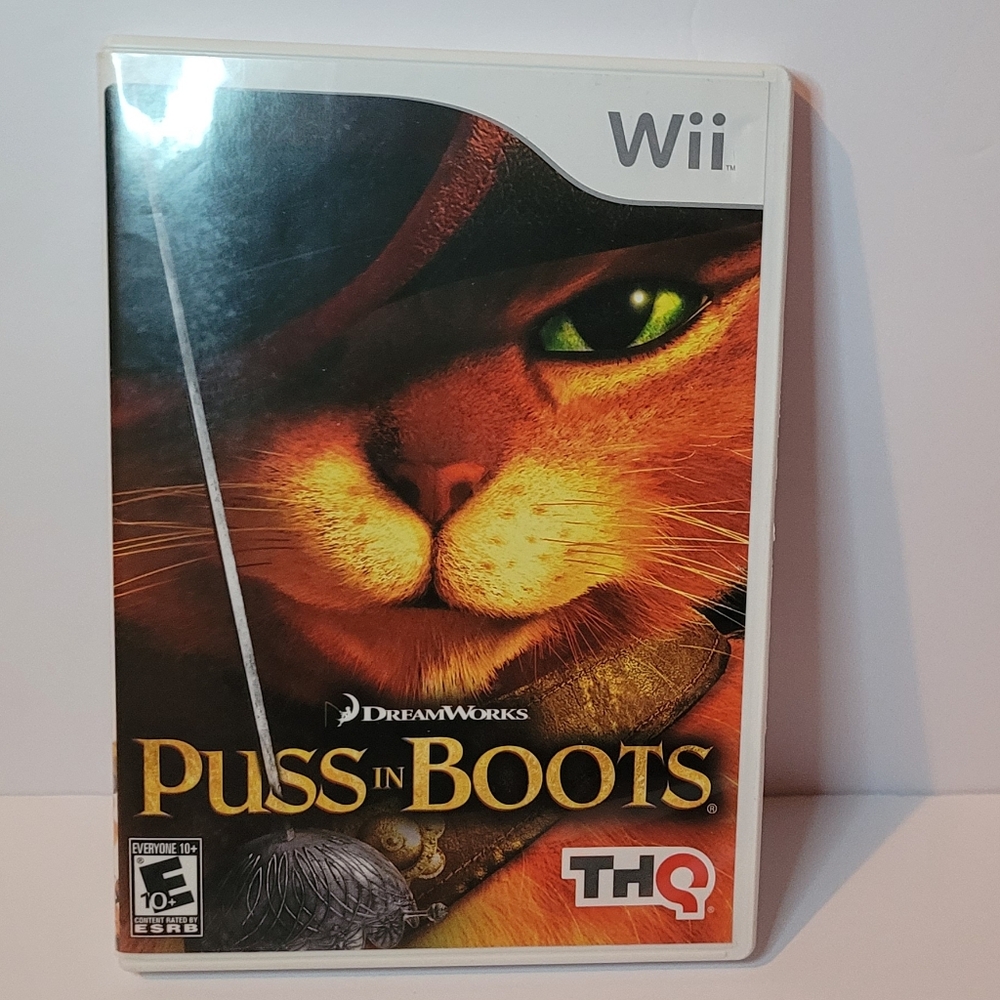 Puss in Boots Wii Game